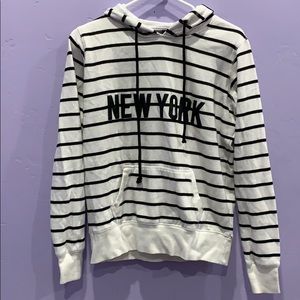 Striped Cotton On hoodie